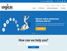 Tablet Screenshot of logicaladvantage.com